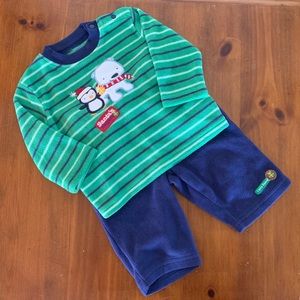 Santa’s helper 2 piece matching outfit